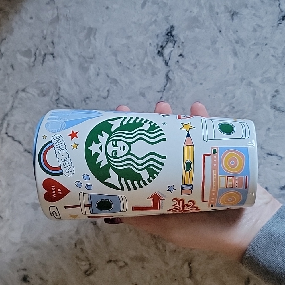 2020 Starbucks retro back fo school mug